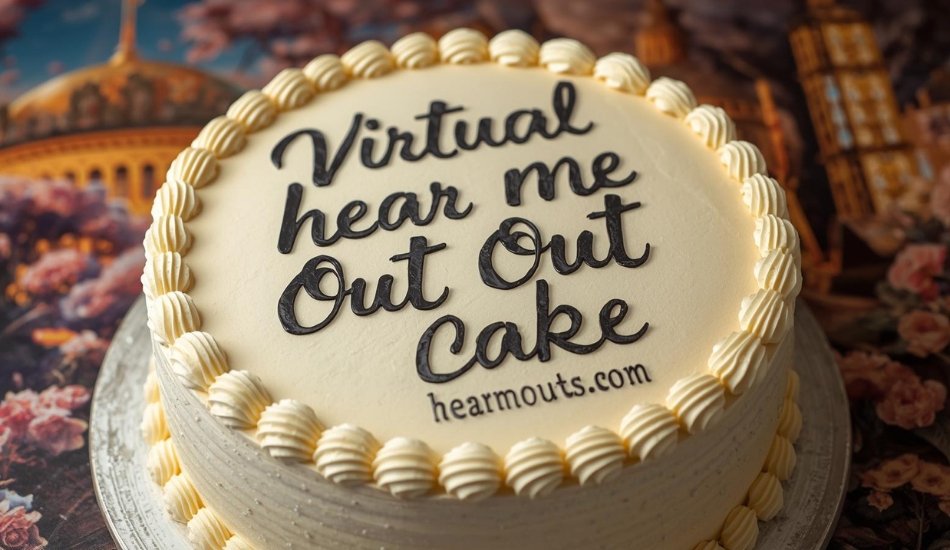 Virtual Hear Me Out Cake
